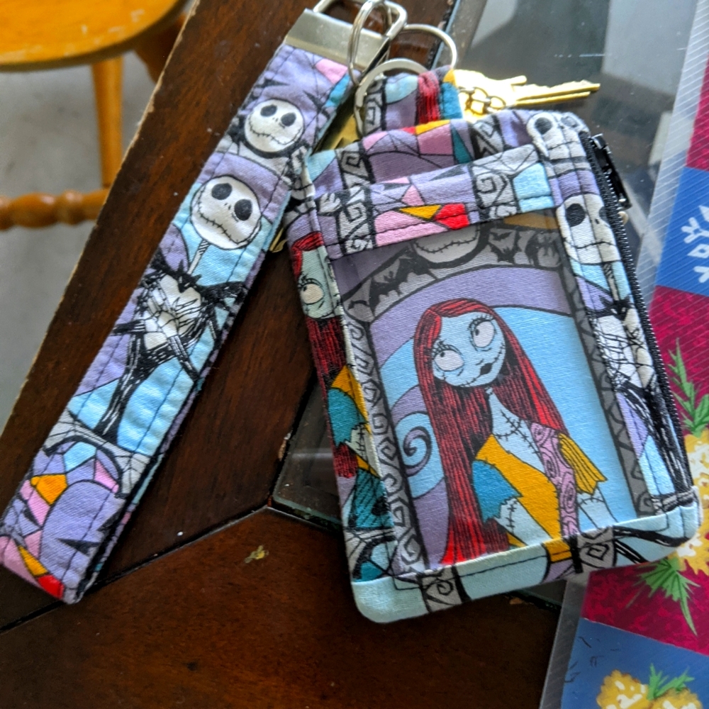 Keychain tag and purse